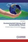 Environmental Literacy And Sustainability Values