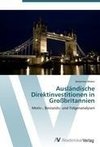 Ausländische Direktinvestitionen in Großbritannien