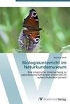 Biologieunterricht im Naturkundemuseum