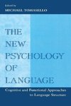 Tomasello, M: New Psychology of Language