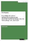 Franz Kafkas literarische Auseinandersetzung mit dem Vater-Sohn-Konflikt am Beispiel von 