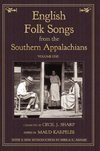 English Folk Songs from the Southern Appalachians, Vol 1