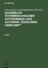 Handbuch österreichischer Autorinnen und Autoren jüdischer Herkunft