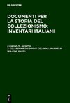 Collezione dei dipinti Colonna: Inventari 1611-1795 / The Colonna Collection of Paintings: Inventories 1611-1795