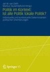 Politik im Kontext: Ist alle Politik lokale Politik?