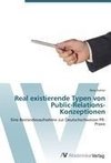 Real existierende Typen von Public-Relations-Konzeptionen