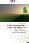 L'effectivité du Droit à l'Alimentation dans les Pays Pauvres