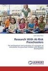 Research With At-Risk Preschoolers