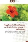 Polyphenols Identification Activités Antioxydante Et Biologiques