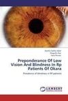 Preponderance Of Low Vision And Blindness In Rp Patients Of Okara