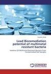 Lead Bioremediation potential of multimetal resistant bacteria