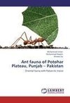 Ant fauna of Potohar Plateau, Punjab - Pakistan