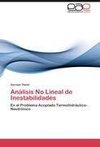 Análisis No Lineal de Inestabilidades