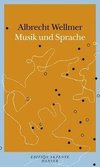 Versuch über Musik und Sprache