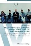 Mikroanalyse des zeitlichen Fehlers in der Mensch-Maschine-Interaktion