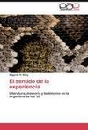 El sentido de la experiencia