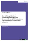 Lässt sich die präklinische Notfallversorgung des akuten Koronarsyndroms (ACS) im deutschen Rettungsdienst durch Telemedizin verbessern?