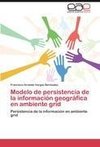 Modelo de persistencia de la información geográfica en ambiente grid