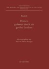 Homer, gedeutet durch ein großes Lexikon