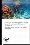 Structure et hétérogénéité d'une plate-forme récifale Miocène Majorque