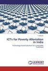 ICT's for Poverty Alleviation in India