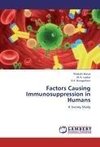 Factors Causing Immunosuppression in Humans