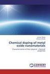 Chemical doping of metal oxide nanomaterials