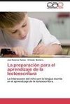 La preparación para el aprendizaje de la lectoescritura