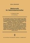 Mathematik für Naturwissenschaftler