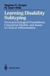 Learning Disability Subtyping