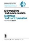 Elektronische Textkommunikation / Electronic Text Communication