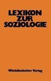 Lexikon zur Soziologie