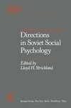 Directions in Soviet Social Psychology