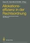 Allokationseffizienz in der Rechtsordnung