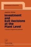 Investment and Exit Decisions at the Plant Level