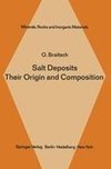 Salt Deposits Their Origin and Composition