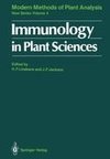 Immunology in Plant Sciences