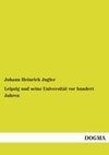 Leipzig und seine Universität vor hundert Jahren