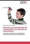 Atención personalizada de estudiantes con talento en matemática