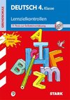 Deutsch 4. Klasse Lernzielkontrolle Training Grundschule