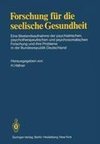 Forschung für die seelische Gesundheit