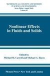 Nonlinear Effects in Fluids and Solids