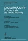 Chirurgisches Forum'80