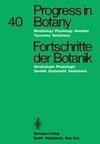 Progress in Botany/Fortschritte der Botanik