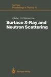 Surface X-Ray and Neutron Scattering