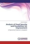 Analysis of Food Security and Possibilities for Improvement