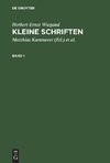 Kleine Schriften