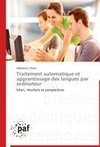 Traitement automatique et apprentissage des langues par ordinateur