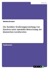 Die familiäre Ernährungserziehung von Kindern unter spezieller Betrachtung der klassischen Lerntheorien