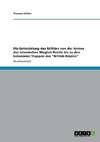 Die Entwicklung des Militärs von der Armee des  islamischen  Moghul-Reichs bis zu den kolonialen  Truppen des 